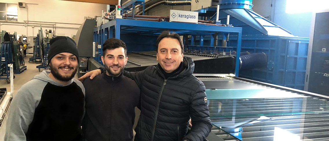 Keraglass Edil Vetro conquista la Campania