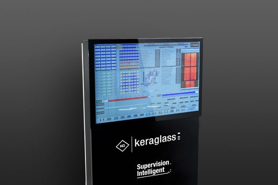 Máquinas para a têmpera do vidro Up Supervision Keraglass