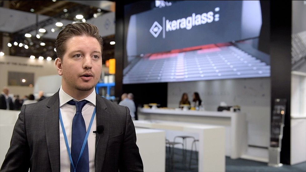 Maicol Spezzani Executive Director - Glasstec 2018 Keraglass